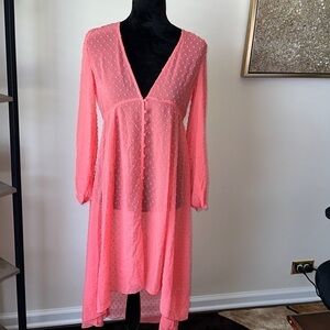 Kate & Mallory Peach Cover Up